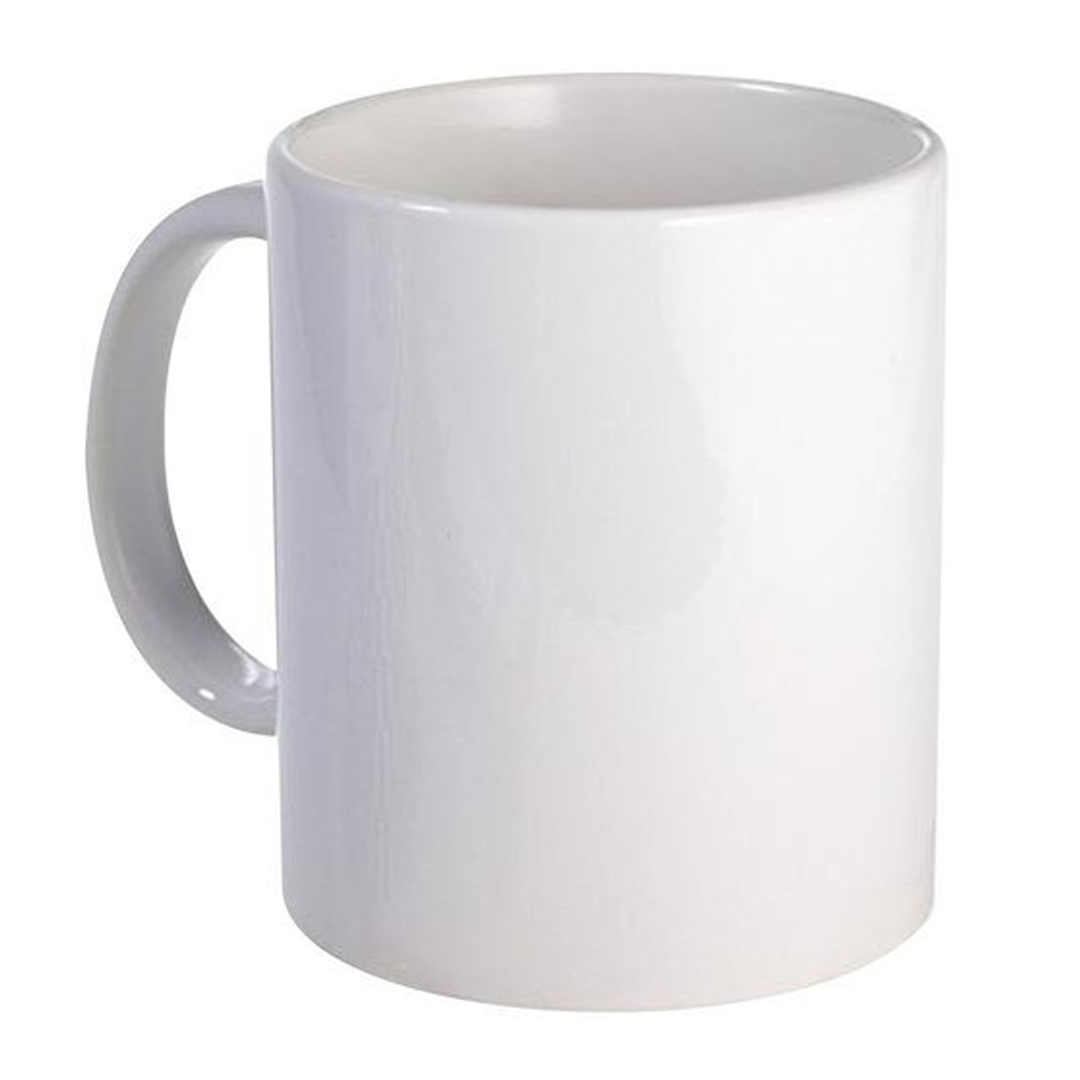 White sublimation mugs